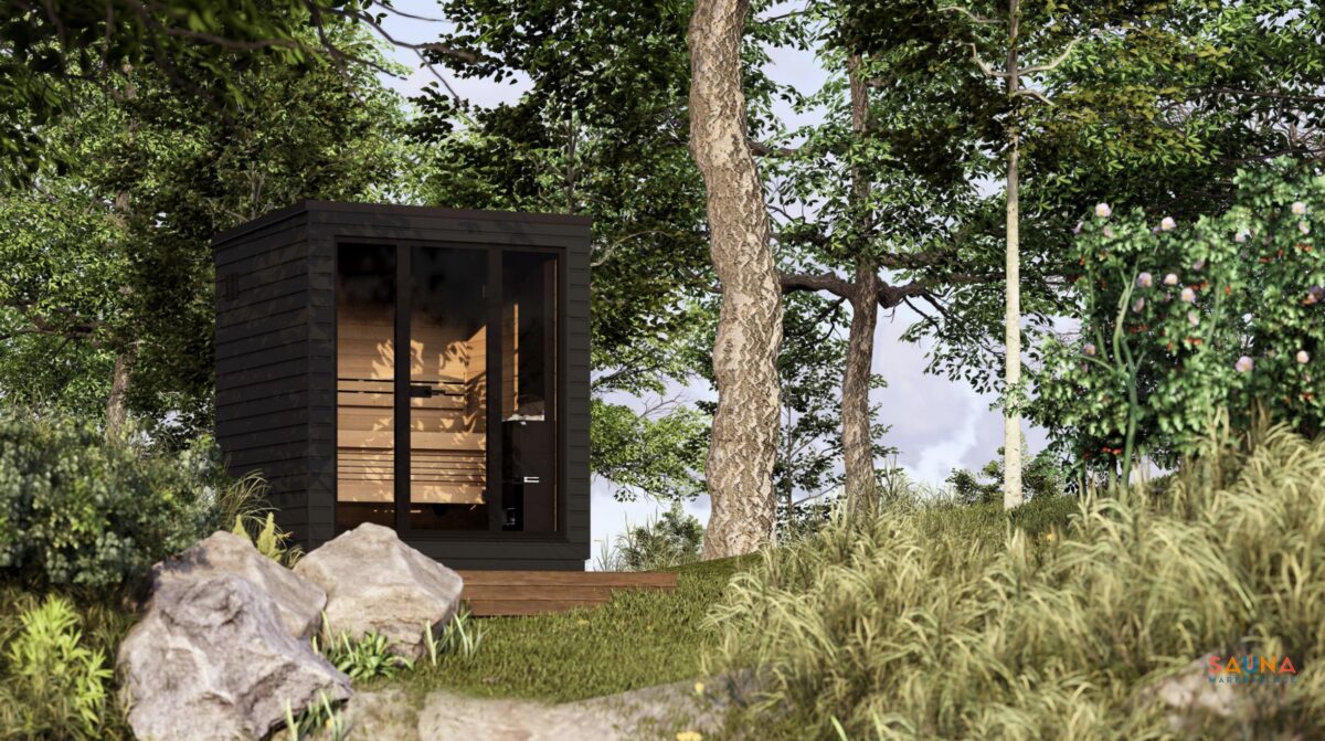 Saunum Aircube Mini Outdoor Sauna